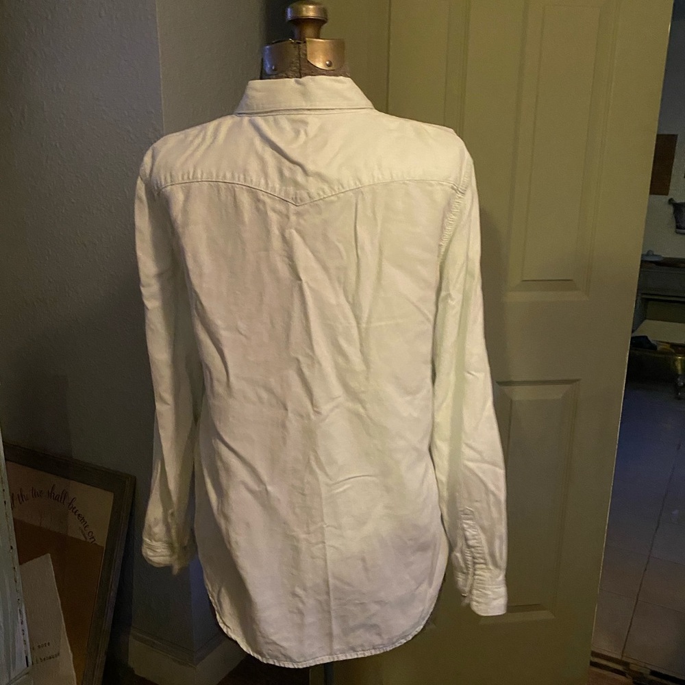 &Denim studded button down - Picture 2 of 4